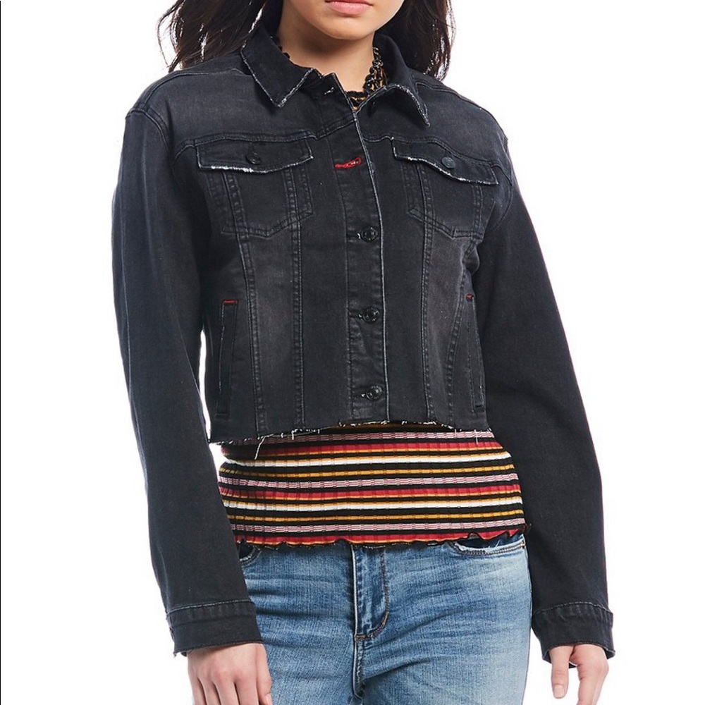 STS blue cropped denim jacket